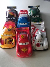 Disney/Pixar Cars World Grand Prix Diecast Car Lot of 6 1:55 Multicolor