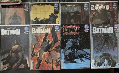 Absolute Batman Set 1-24 Brand New Bagged and Boarded