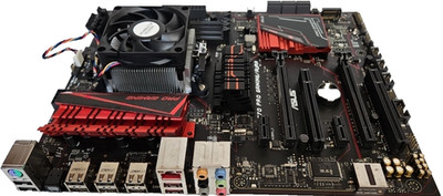 ASUS 970 Pro Gaming/Aura AMD AM3 Mainboard nur Strom getestet