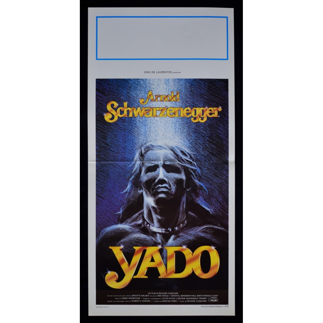 Locandina originale film Yado (1985) - Regia di Richard Fleischer