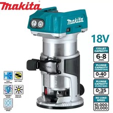 Makita 18V Brushless Laminate Trimmer Router, DRT50 . AU Stock.