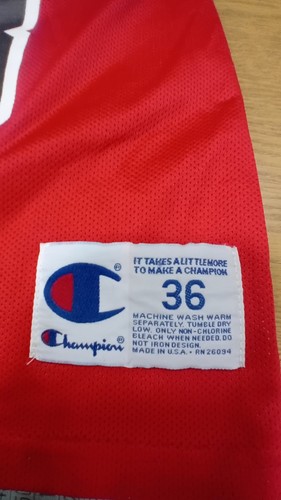 Champion Chicago Bulls 33 Pippen Canotta nba basket retro Size 36 - Imagen 2 de 4