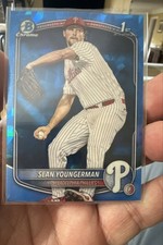 2025 Bowman Chrome Draft Sapphire Edition - Sean Youngerman #BDC-104 (RC)