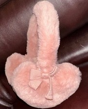 NWOT Zara Faux Fur Heart Shaped Ear Muffs