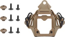 Tactical Helmet NVG Mount Shroud Steel Sports Camera Bracket Base for Fast Helme