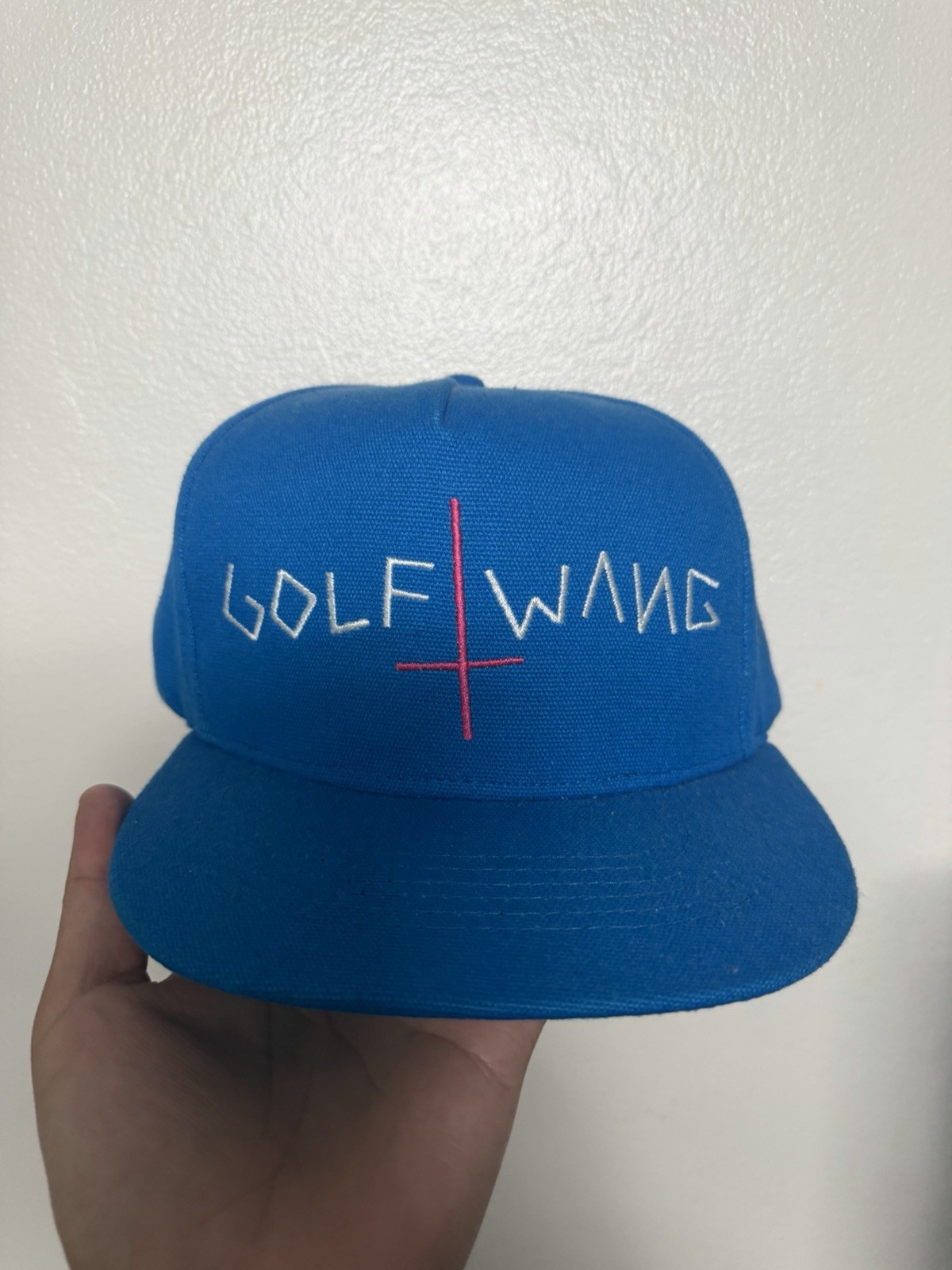 NWT GOLF WANG Odd Future Box Cutter Snapback Hat, TEAL Blue