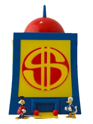 DEPOSITO ZIO PAPERONE SCROOGE MCDUCK'S MONEY BIN DISNEY PLAYSET ANTONVENETA 2004 - Imagen 1 de 4