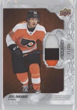 2019-20 Engrained Rookies Mahogany Premium Material 21/35 Joel Farabee #52 0c3