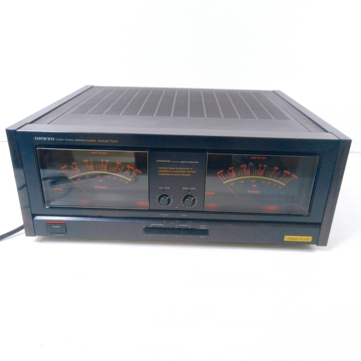 JUNK ONKYO M-508 Grand Integra Power Amplifier AC100V from Japan