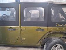 Used Rear Left Door Assembly Rear Side Fits 2008 Jeep Wrangler Half Door Rear L Used Rear Left Door Assembly Rear Side Fits 2008 Jeep Wrangler Half Door Rear L