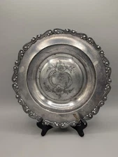 Antique James W Tufts Ornate Quadruple Silver Plate