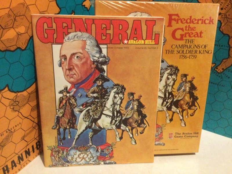 NEW Frederick the Great SEALED Unpunched Avalon Hill 7YW Silesian War AH