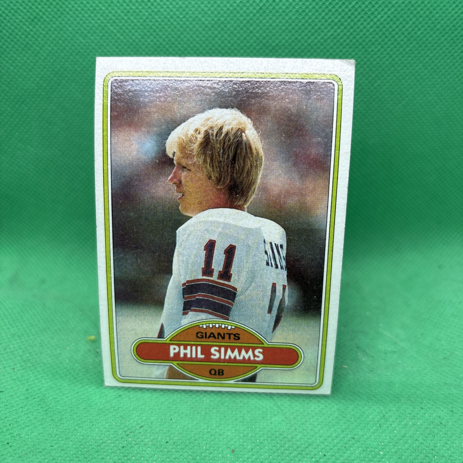 1980 Topps #225 Phil Simms RC New York Giants Rookie Card