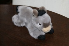 Esel liegend, Plüschtier, 24 cm