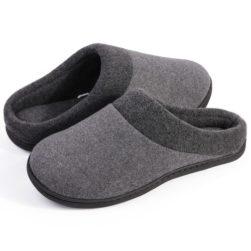Memory Foam Slippers Faux Fleece Woolen 
