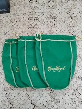 Crown Royal Bags Medium Set Of 3. Apple Bags