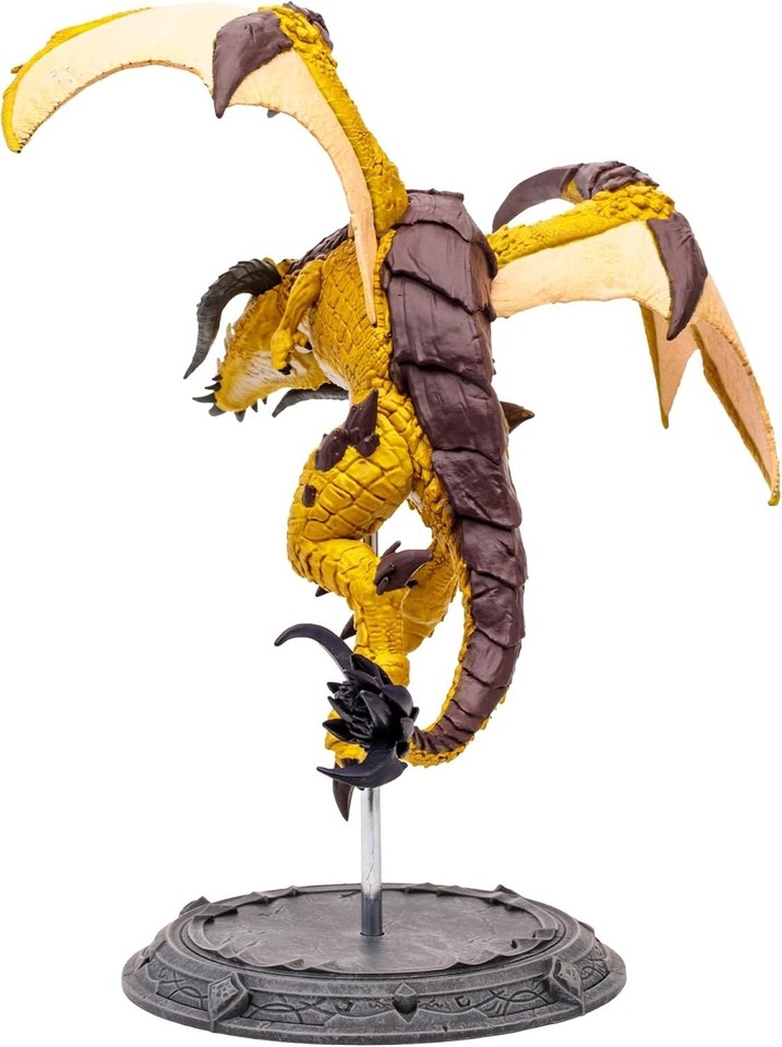 WORLD OF WARCRAFT McFarlane Toys Bronze Proto-Drake and Blue Highland ...