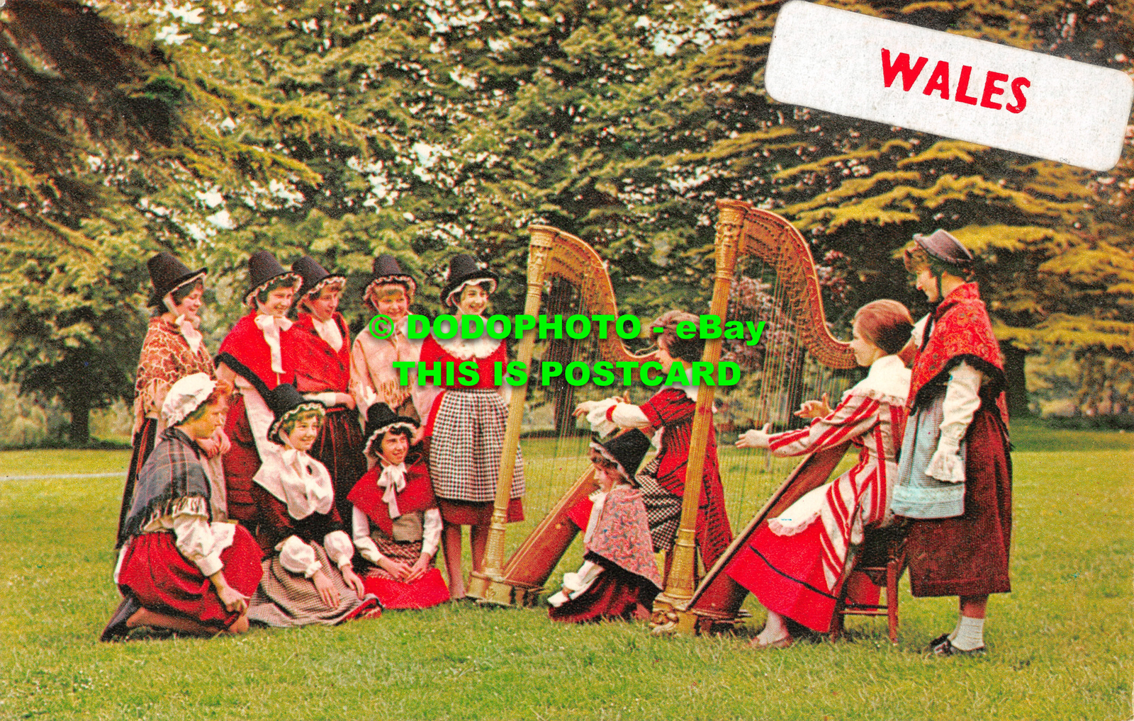 R483258 Wales. Welsh Costumes. Postcard eBay