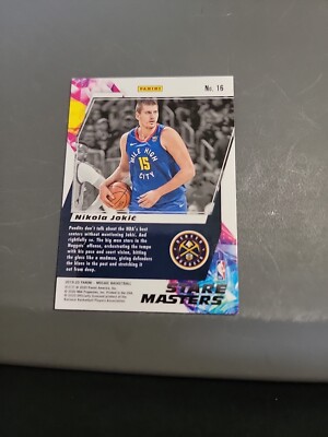 Nikola Jokic 2019 Panini Mosaic Stare Masters Basketball Card #16 