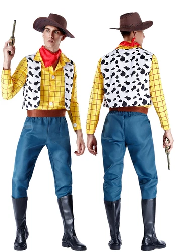 Toy Story Woody Halloween Cosplay Costume Cloth For Adult Men's & Women Suit - Bild 4 von 11