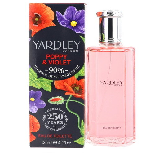 Poppy & Violet by Yardley EDT 4.2 oz EDT Perfume for Women New In Box