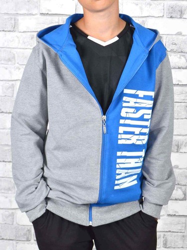 Hoodie Hooded Pullover Sweatshirt Kids Boys Sweater Sweat Jacket 30236 - Picture 2 of 43