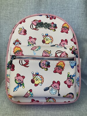 Bioworld Nintendo Kirby Allover Print Mini Backpack | eBay