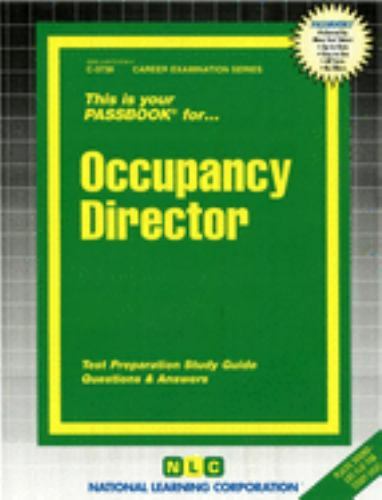 Occupancy Director(Passbooks) (Career Examination Series) by National Learning C - Picture 1 of 1