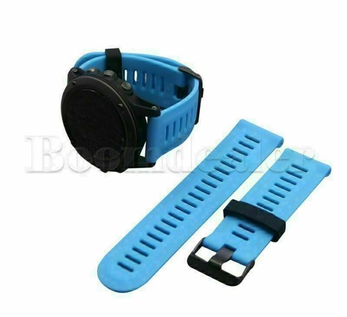 Per Garmin Fenix3/Fenix3 HR Orologio SK Sostituzione Cinturino Polso Silicone +Strumento - Foto 6 di 24