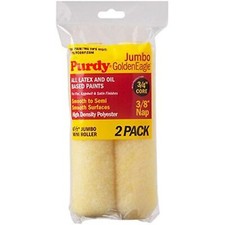 Purdy 140626022 Jumbo Mini Golden Eagle Roller Replacement, 2-Pack, 6-1/2 inch x