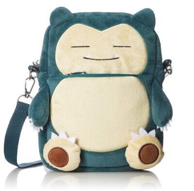 Pokemon Snorlax Plush Pochette Rucksack Pouch Goods Cute Bag Japan RM5228