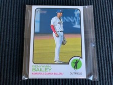 (10) 2022 TOPPS HERITAGE MINOR LEAGUE #21 BENYAMIN BAILEY CARD LOT  WHITE SOX