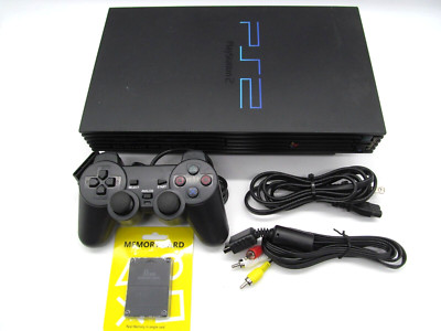 Sony PlayStation 2 PS2 Fat Game Consoles Bundle