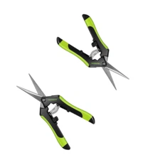 VIVOSUN 2PC 6.5" Pruning Shear Cutting Grafting Scissors Garden Scissor Cutter