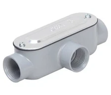 (3) HUBBELL RACO EAT-2CG Threaded Oval Electric Conduit Body 3/4 in. 