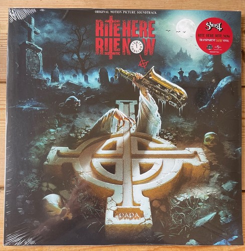 Ghost – Rite Here Rite Now - Scandinavian Transparent Sand Coloured 2LP - New - Picture 2 of 7