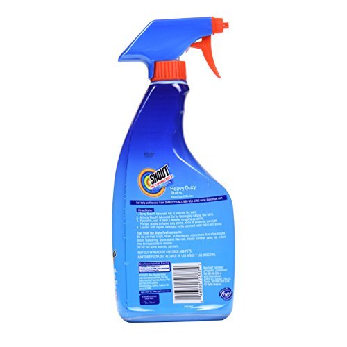 3Pack Shout Spray & Wash Laundry Stain Remover Gel, Best Shout Formula