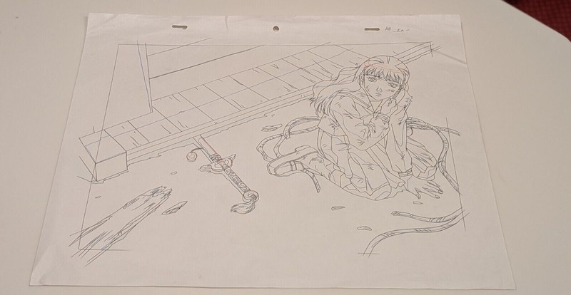 The Twelve Kingdoms Juuni Kokki Genga Douga Original Sketches Pierrot - Youko