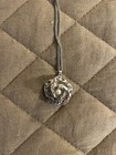 Vintage Silver Filigree Rose/Pearl Necklace And Earrings  — photo 2