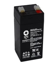 4V 4.5Ah rechargeable replacement battery for Powertron PE4V45F1    qty1