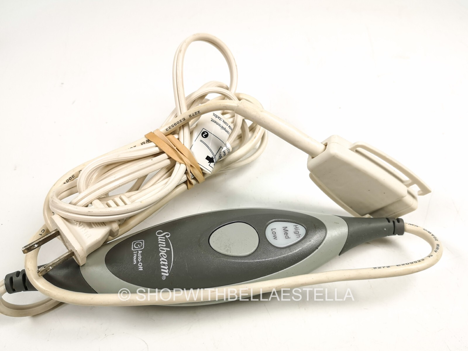 Sunbeam N85AP E23623SP Heated Throw/Blanket Control Auto Off 3 Hours | eBay
