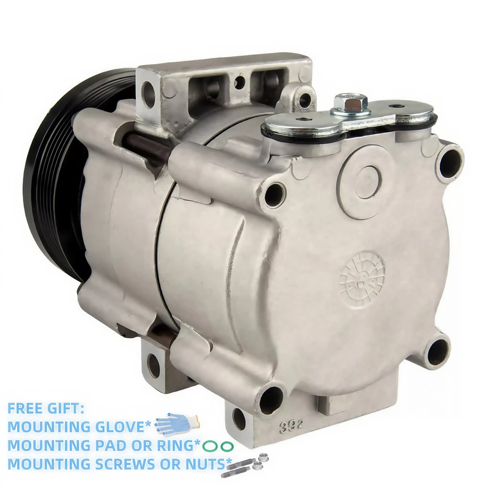 A/C Air Compressor for Lincoln Town Car 4.6L, Mercury Grand Marquis 4.6L Mustang Foto 3 de 4