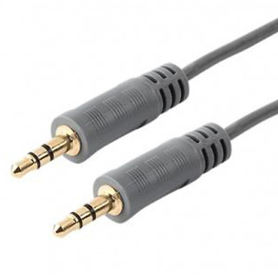 3.5mm Stereo M-M CORD Cable Male to Male Speaker MP3 AUDIO HEADPHONE 15M,20M,30M