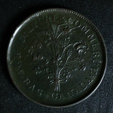 LC-31C Bouquet Sou token Montreal Lower Bas Canada Quebec Breton 694