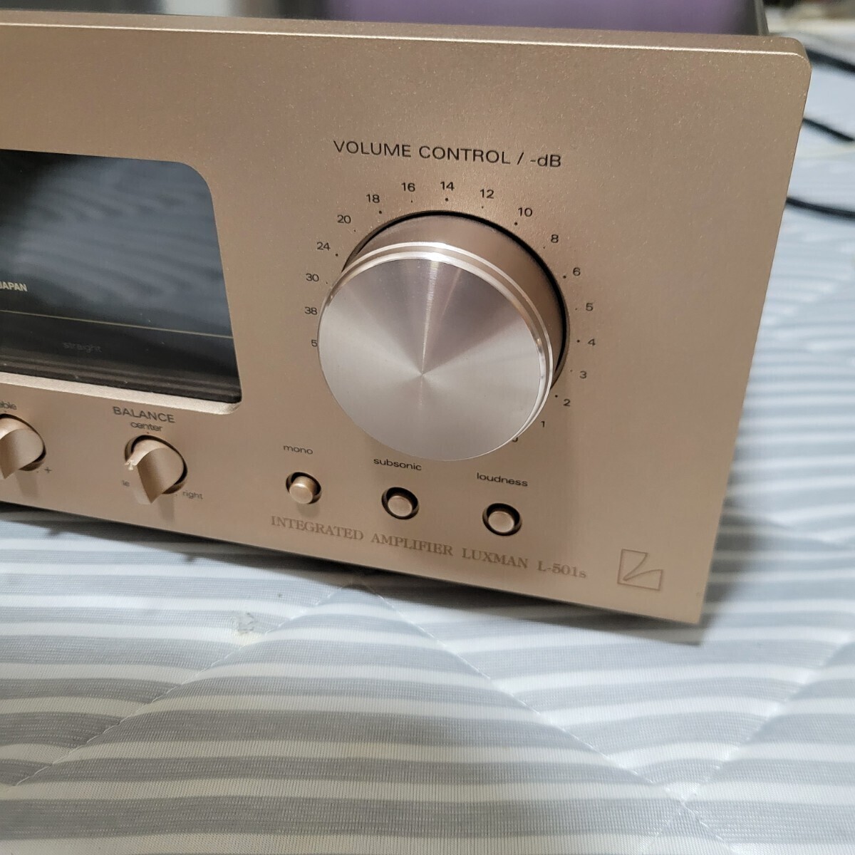 LUXMAN L-501S プリメインアンプ