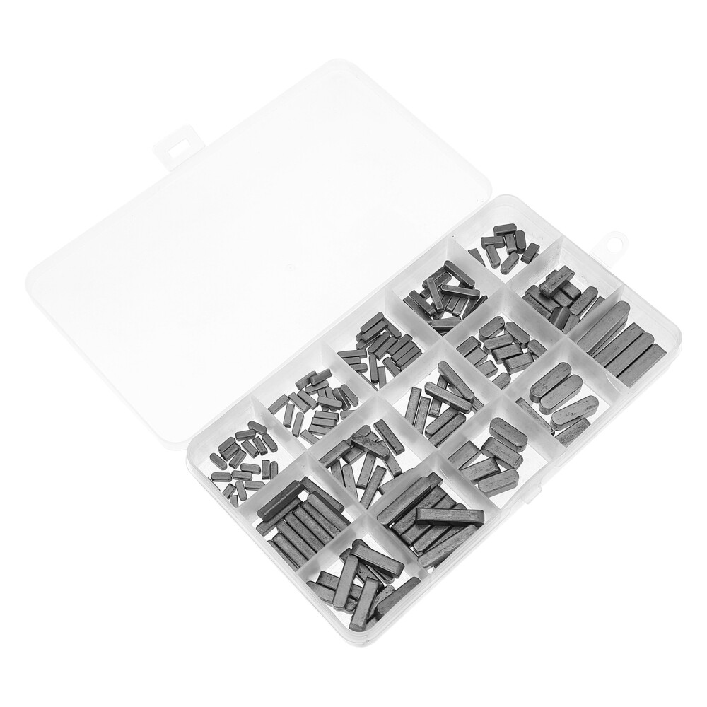 175 piezas Llave Durable Filete Plano Paralelo Comercialización Acero Inoxidable