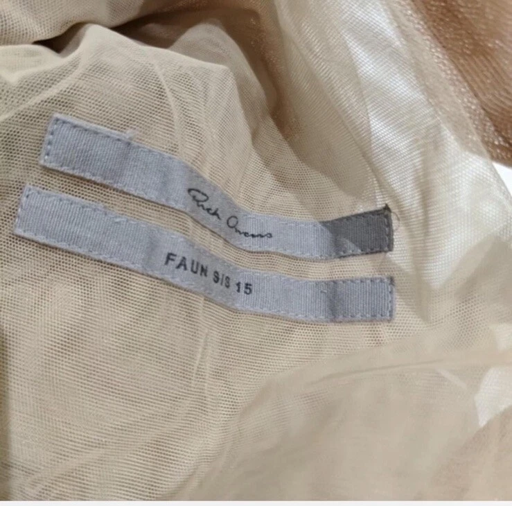 Top de pasarela Rick Owens FaunSS15 IT 44 Foto 4 de 4