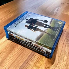 Blu-ray Lot of 4 Feel-Good Romance Blind Side Dear John FWB & Twilight