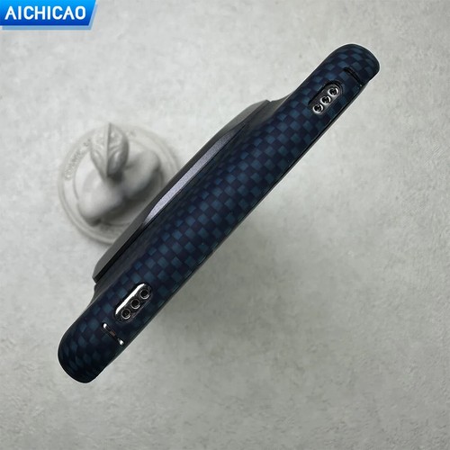 Funda de teléfono de fibra de carbono real para Huawei Mate 70RS/60RS carcasa de fibra de aramida - Imagen 14 de 18