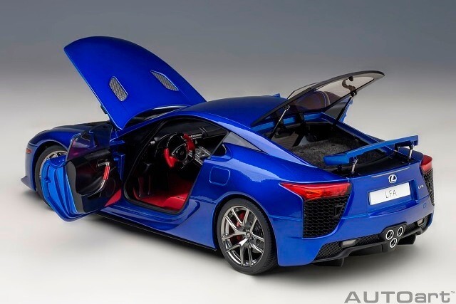 78858 AUTOart 1:18 Lexus LFA Pearl Blue model car | eBay